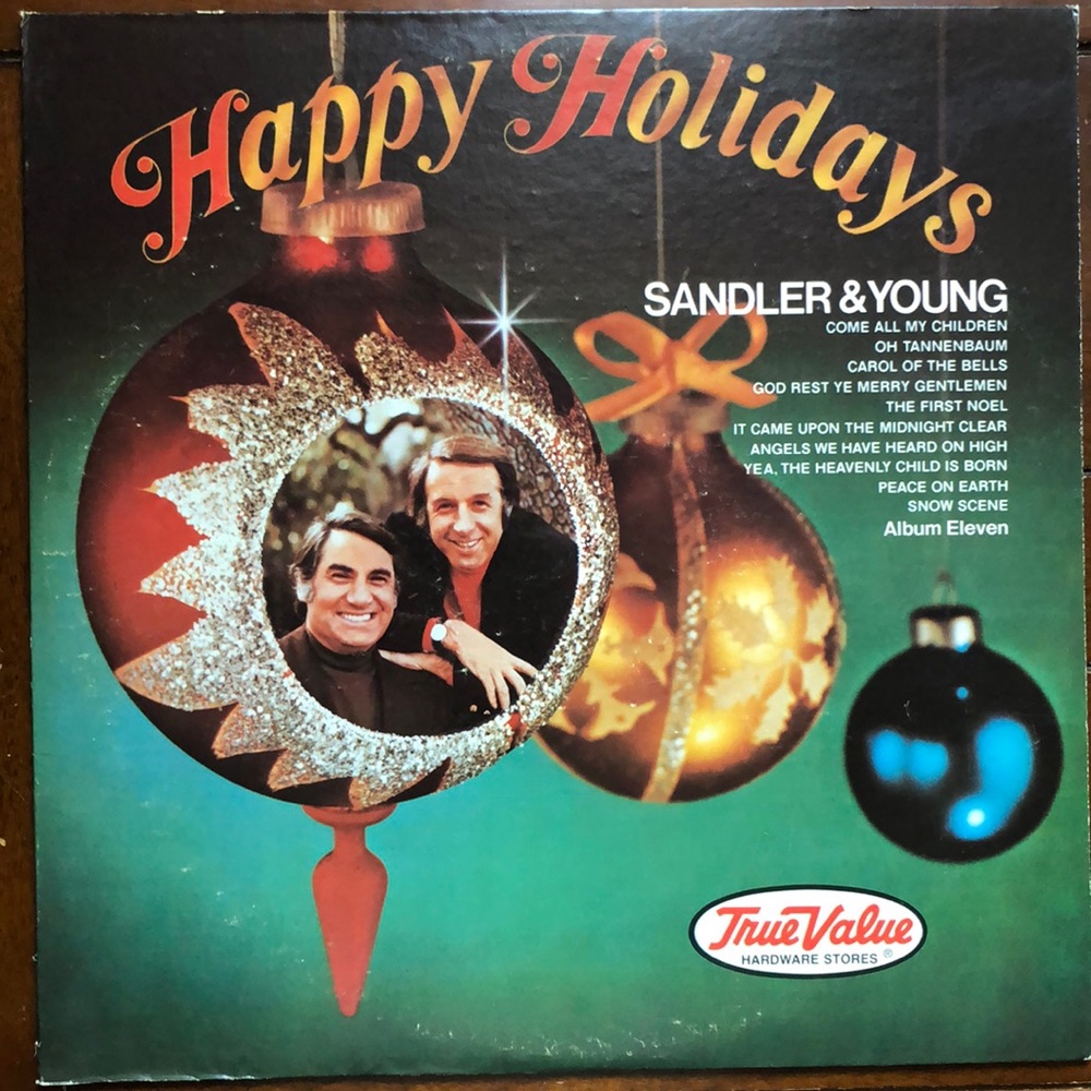 Sandler & Young Happy Holidays Vinyl Lp Record Album Christmas Music '75